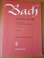 Bach BWV 198 Klavier auszug, Muziek en Instrumenten, Bladmuziek, Overige soorten, Ophalen of Verzenden, Zo goed als nieuw, Zang