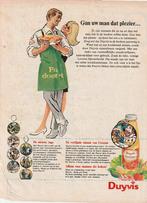 Retro reclame 1969 Duyvis actie circus clown sleuterhanger, Verzenden, Overige typen