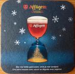 Bierviltje Affligem Christmas, Verzamelen, Biermerken, Verzenden, Zo goed als nieuw, Viltje(s), Overige merken
