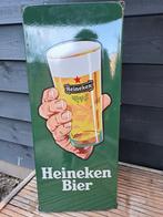 Emaille reclame emaille reclamebord Heineken bier, Verzamelen, Merken en Reclamevoorwerpen, Ophalen of Verzenden, Gebruikt, Reclamebord