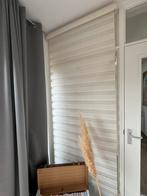 Duo rolgordijnen 4x (gebroken) wit, Huis en Inrichting, Ophalen of Verzenden, Zo goed als nieuw, Wit, 150 tot 200 cm