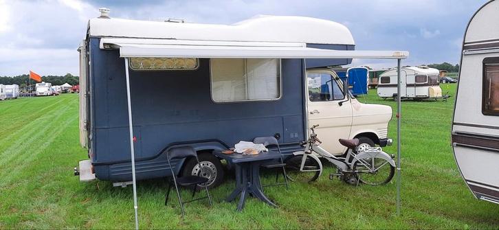 Camper ford 2.0L benzine belastingvrij!, Caravans en Kamperen, Campers, Particulier, tot en met 4, Alkoof, Ford, Ford, Benzine