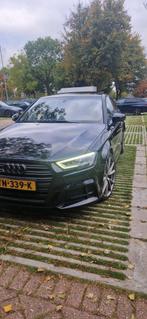 Audi A3 1.5 Tfsi 150pk CoD Ultra S-tronic 2018 Zwart, Auto's, 1498 cc, 4 cilinders, 150 pk, Zwart
