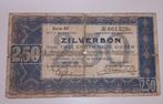 Zilverbon 1938 Rijksdaalder biljet, Postzegels en Munten, Bankbiljetten | Nederland, Ophalen of Verzenden, 2½ gulden, Los biljet