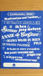 Carnaval 1982 - NADA MUSIC B.V., Muziek en Instrumenten, Gebruikt, Verzenden, Artiest of Componist, Piano
