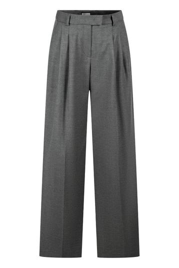 Z.G.A.N Seductive Cercia broek met plooien (donker) grijs 36 beschikbaar voor biedingen