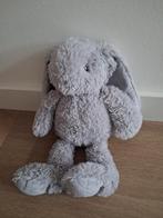 Knuffel Action ZD Trading konijn grijs 35 cm L150, Ophalen of Verzenden, Zo goed als nieuw, Konijn