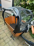 Babboe city regentent peuterzitje bakfiets accessoires, Fietsen en Brommers, Fietsen | Bakfietsen, Verzenden, Zo goed als nieuw