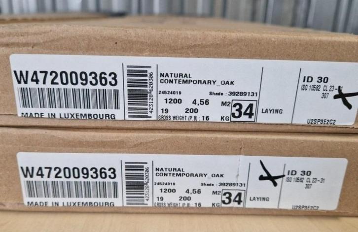 Verschillende soorten Tarkett plak PVC vloer (rest), Huis en Inrichting, Stoffering | Vloerbedekking, Nieuw, Laminaat, Ophalen of Verzenden