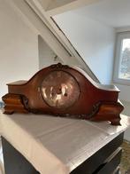 Antieke houten pendule klok, Ophalen of Verzenden