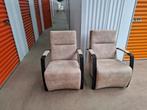 Set van 2 Mooie Stoelen, Huis en Inrichting, Fauteuils, Ophalen, Minder dan 75 cm, Zo goed als nieuw, Metaal