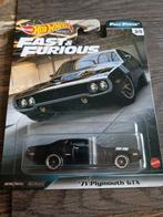 HOT WHEELS plymouth gtx fast and furious full force, Ophalen of Verzenden, Nieuw, Auto