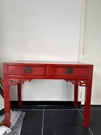 Chinese qing-style roodgelakt sidetable, Ophalen of Verzenden