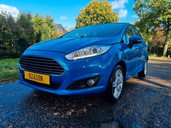 Ford fiesta 125 pk 5 deurs bj 2015 km 94208 airco apk nieuw, Auto's, Ford, Bedrijf, Fiësta, ABS, Achteruitrijcamera, Airbags, Airconditioning