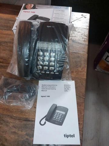 40x  nieuwe huistelefoons Handsfree  Tiptel140. Zie adv/foto beschikbaar voor biedingen