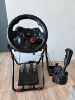 Logitech G29 met (truck) shifter en stand, Ophalen, Gebruikt