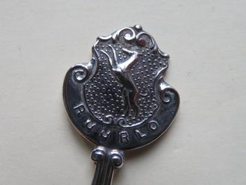 Verzilverd Keltum lepeltje wapen Ruurlo Gelderland beschikbaar voor biedingen