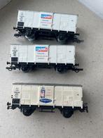 3x Piko ho FS koelwagens, Hobby en Vrije tijd, Modeltreinen | H0, Gelijkstroom, Wagon, Zo goed als nieuw, Piko