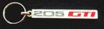 Peugeot 205 GTI  sleutelhanger- groot, Verzamelen, Sleutelhangers, Nieuw, Transport, Verzenden