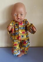 Poppenkleertjes poppenkleding Baby pop 40-43c pyjama 95, Ophalen of Verzenden, Nieuw, Babypop