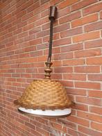 Vintage hanglamp uitrekbaar., Huis en Inrichting, Lampen | Hanglampen, Ophalen of Verzenden, Zo goed als nieuw, Minder dan 50 cm