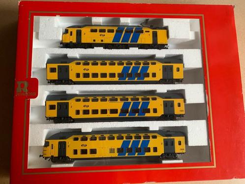 Rivarossi H0 NS DD-AR mDDM 4 delige set, Hobby en Vrije tijd, Modeltreinen | H0, Gebruikt, Treinset, Gelijkstroom, Overige merken