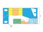 Caravelair Antares Family 476, Overige typen, Bedrijf, 750 - 1000 kg, 4 tot 5 meter