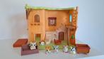 Hamtaro poppetjes met huis, Ophalen of Verzenden, Zo goed als nieuw