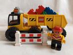 Vintage duplo set 2808 Big Wheels Tipper Truck, Ophalen of Verzenden, Gebruikt, Duplo