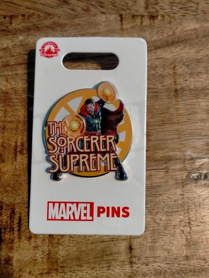 The Sorcerer Supreme Marvel Pin superheld Doctor Strange, Verzamelen, Speldjes, Pins en Buttons, Zo goed als nieuw, Ophalen of Verzenden