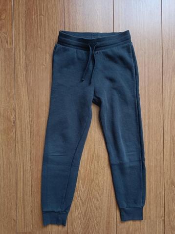 Joggingbroek H&M maat 128 donkergrijs beschikbaar voor biedingen