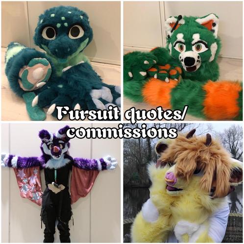 Fursuit commisions, Hobby en Vrije tijd, Kostuums, Theaterbenodigdheden en LARP, Zo goed als nieuw, Ophalen of Verzenden