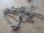 Zilver ketting gemerkt 835, 102 cm lang.30 gram., Ophalen of Verzenden, Zo goed als nieuw, Zilver, Zilver