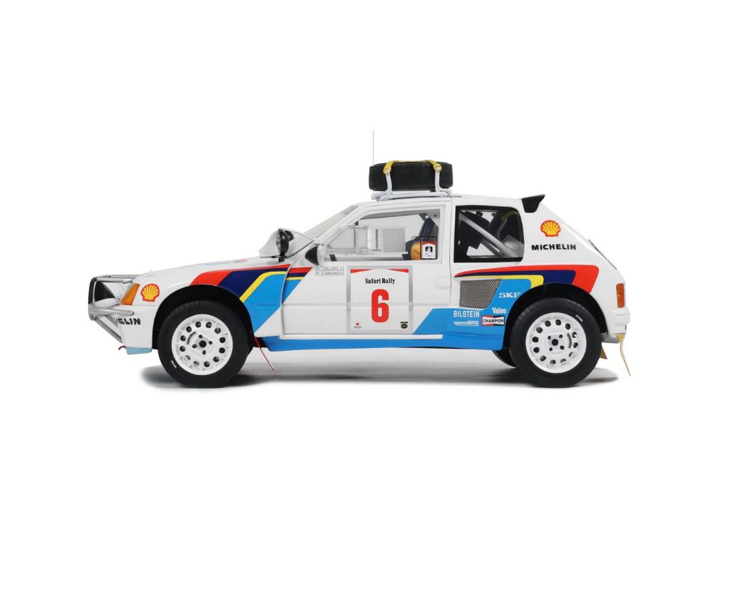 PEUGEOT 205 T16 SALONEN RALLY SAFARI 1985 OTTO MOBILE OT1161, Hobby en Vrije tijd, Modelauto's | 1:18, Verzenden, Nieuw, Auto