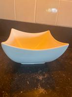 4 Diepe Borden / Schalen - Vierkant Porselein, Huis en Inrichting, Keuken | Servies, Ophalen, Zo goed als nieuw, Bord(en), Overige stijlen