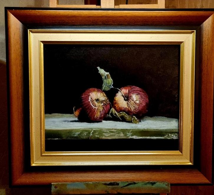 Stilleven met Appels, Antiek en Kunst, Kunst | Schilderijen | Klassiek, Ophalen