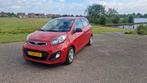 Kia Picanto 1.0 Cvvt 5-DRS 2015 Rood, Auto's, Kia, Voorwielaandrijving, Stof, 400 kg, Origineel Nederlands