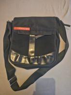 Zwarte Prada Schoudertas, Overige merken, Gebruikt, Zwart, Ophalen of Verzenden