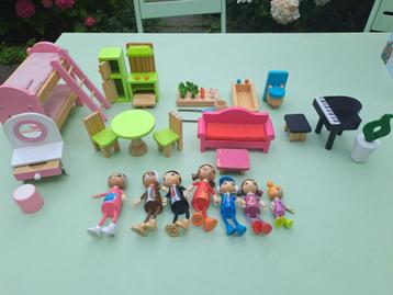 Poppenhuis 'Angels villa' merk Bandits & Angels beschikbaar voor biedingen