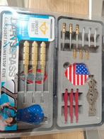 Darts set longfield 18-21 gram met kunststof doos nieuw, Nieuw, Ophalen of Verzenden, A, Pijlen