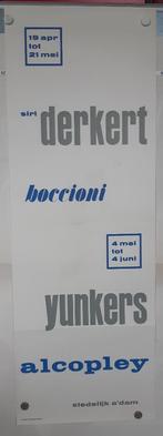 Poster Stedelijk Museum Amsterdam Yunckers Boccioni, Verzamelen, Posters, Verzenden, Zo goed als nieuw, Rechthoekig Staand, Reclame