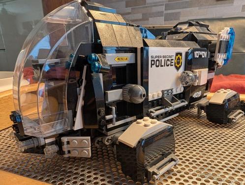 Lego 70815 Movie supergeheim politie dropschip, Kinderen en Baby's, Speelgoed | Duplo en Lego, Zo goed als nieuw, Lego, Complete set
