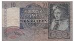 Nederland, 10 Gulden, 1941, Postzegels en Munten, Bankbiljetten | Nederland, Los biljet, Ophalen of Verzenden, 10 gulden