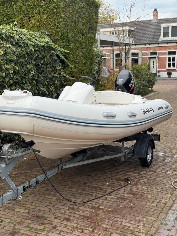 Brig eagle 380 en Brig falcon 330, Watersport en Boten, Rubberboten, Zo goed als nieuw, Overige merken, Overige materialen, Benzine