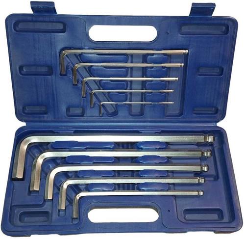 Inbussleutelset 10dlg. XXL. Extra groot - Nieuw, Auto diversen, Autogereedschap, Nieuw, Ophalen of Verzenden