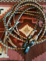 Western leren show teugels zwart cognac, Ophalen of Verzenden, Zo goed als nieuw, Western