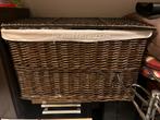 Grote Rotan opberg mand bruin 45x45x70, Huis en Inrichting, Ophalen, Mand, Zo goed als nieuw, Riet