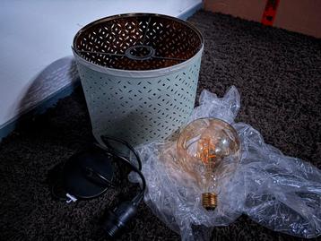 Groene hanglamp / groene lamp / plafondlamp beschikbaar voor biedingen