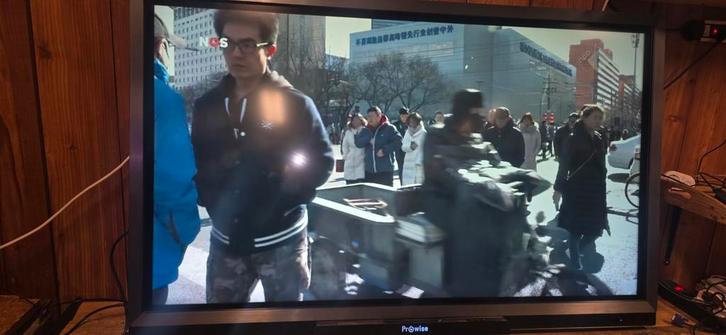 65 inch Prowise touchscreen monitor tv display, Computers en Software, Monitoren, Zo goed als nieuw, 60 Hz of minder, Touchscreen