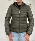 Taupe kleurige donsjas, Ophalen of Verzenden, Zo goed als nieuw, Maat 36 (S), Groen